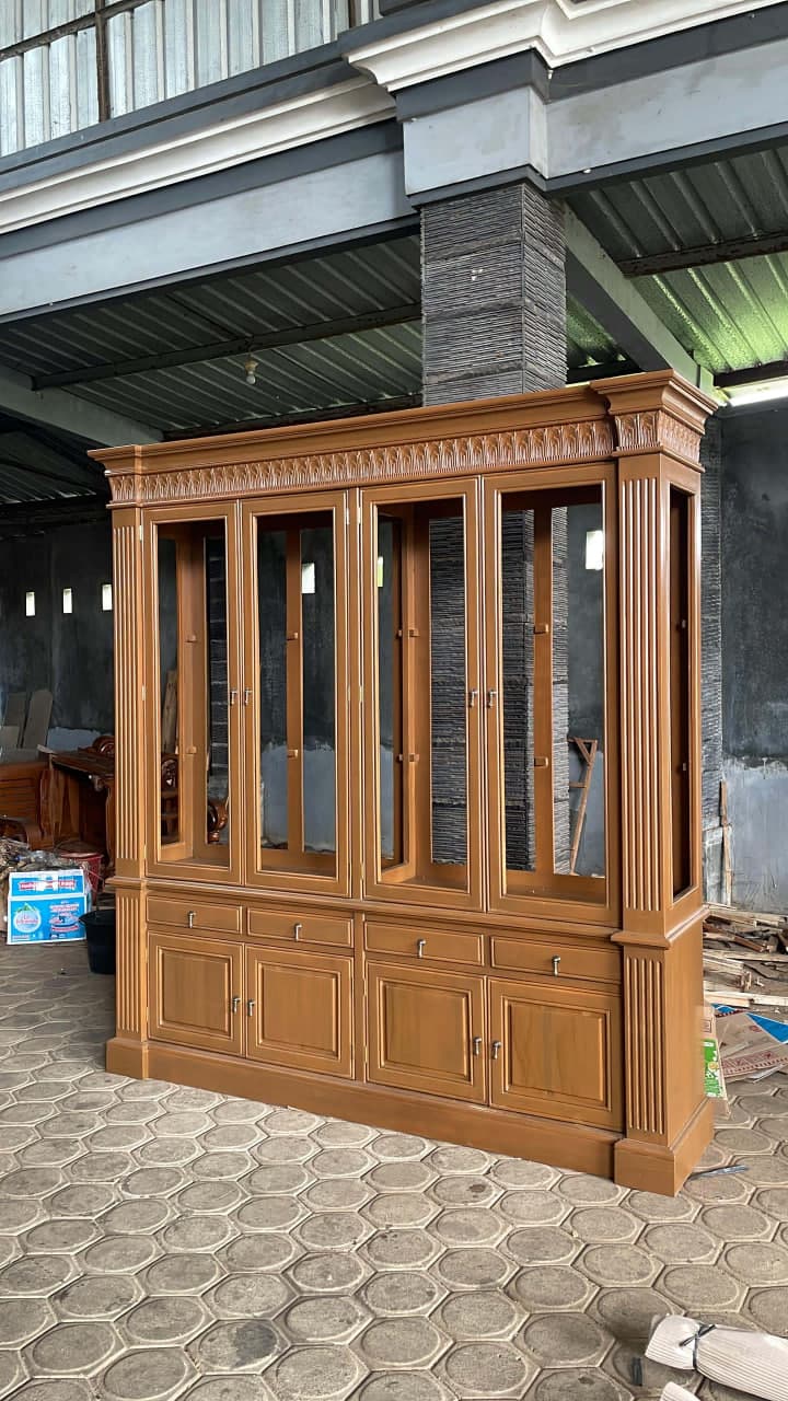 Almari Hias 08 — Mebel Jepara Jati Solid | SINAR KARYA INDAH